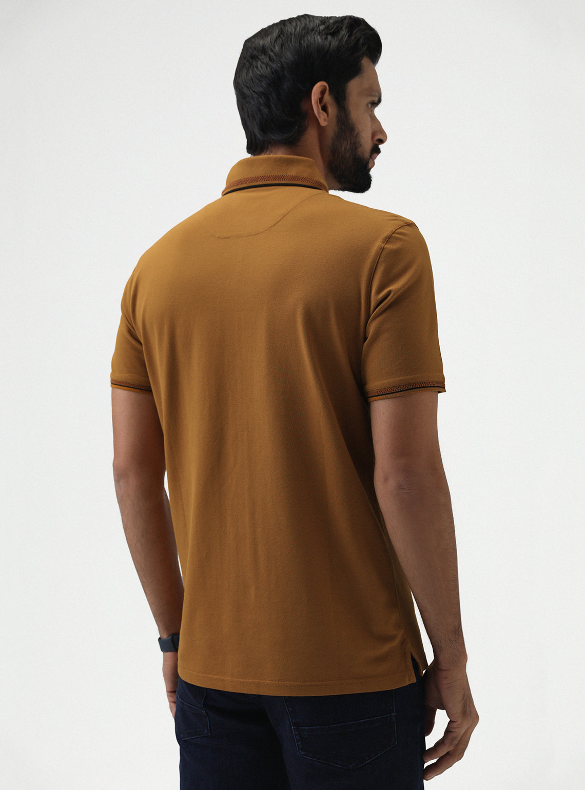 Ochre Pique Polo