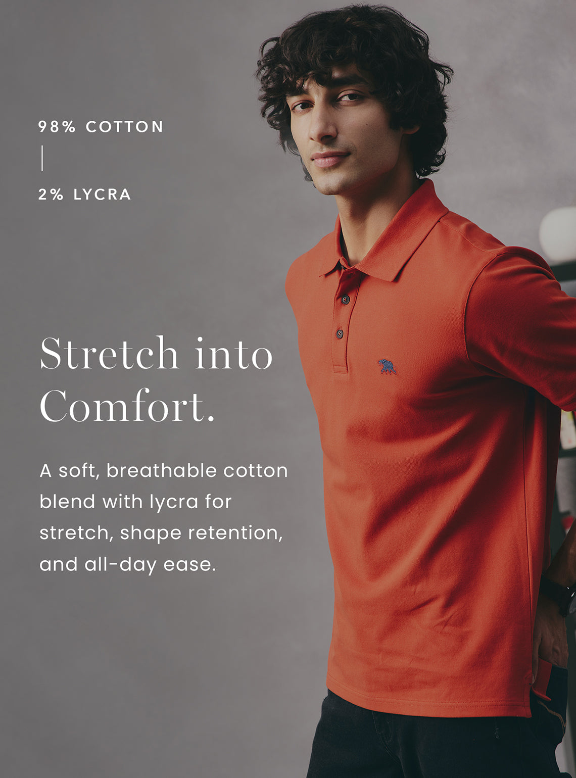Pure White Pique Polo