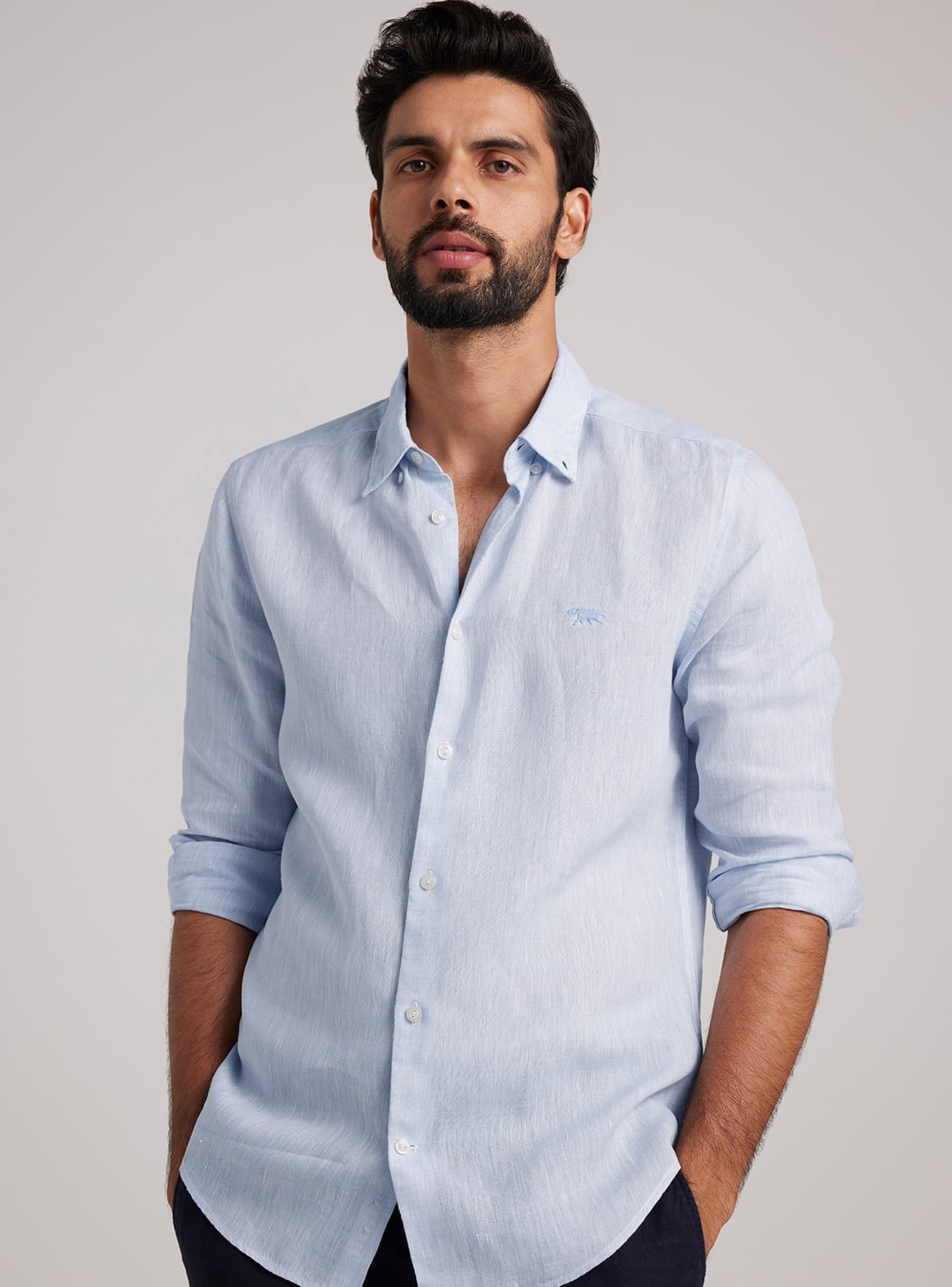 Day Sky Linen Shirt
