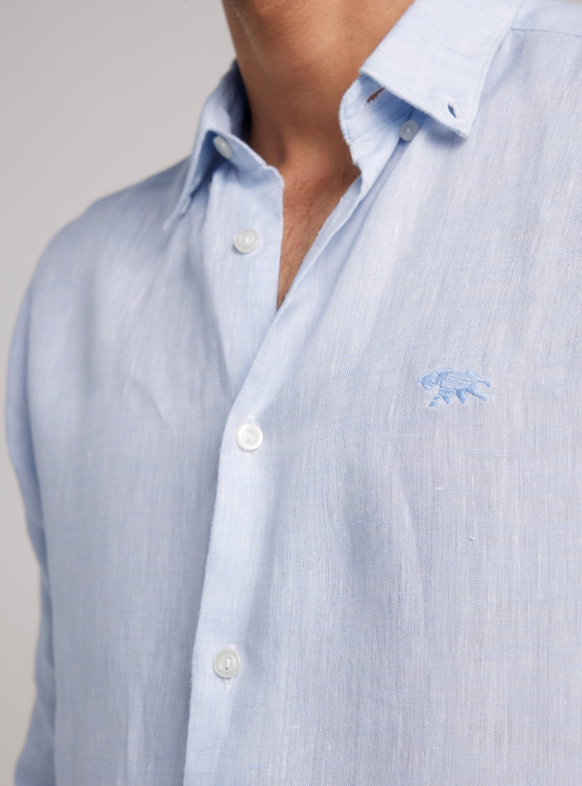 Day Sky Linen Shirt