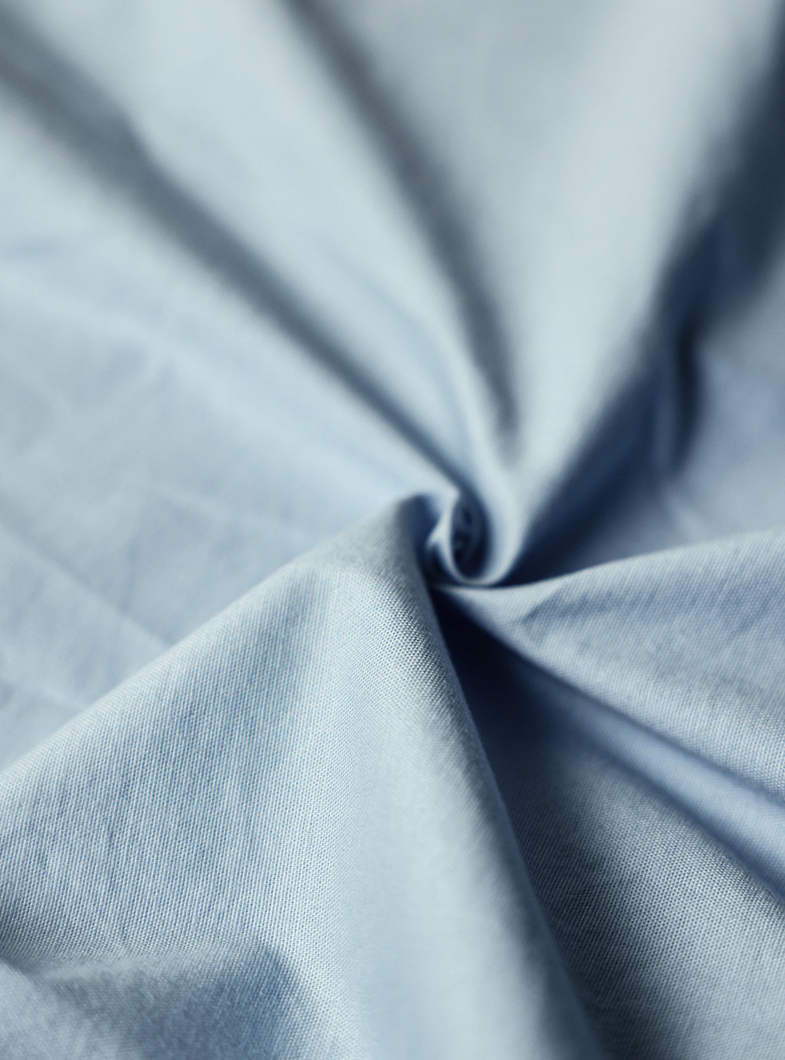 Essential True Blue Cotton Stretch Oxford Shirt