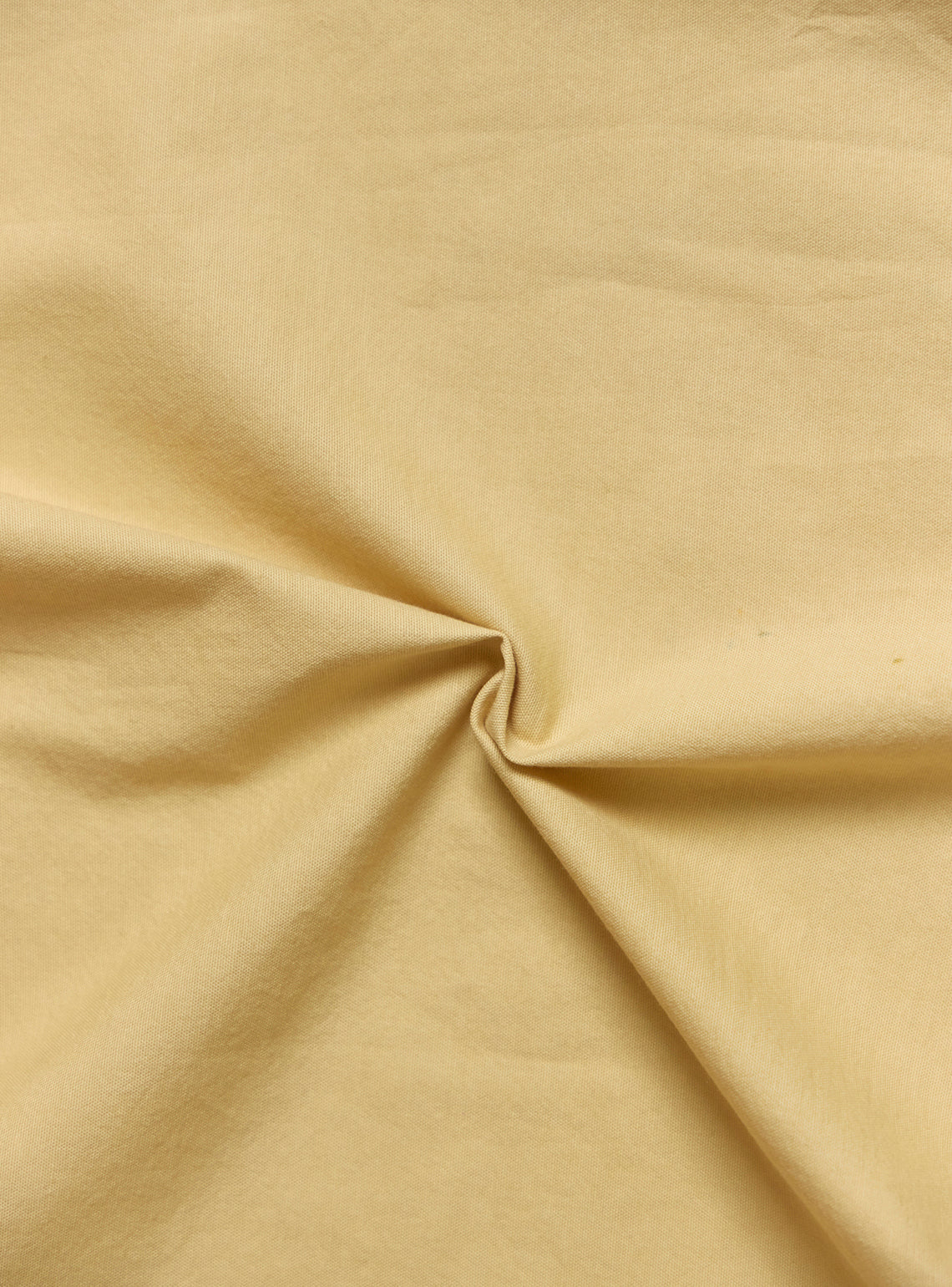 Buttercup Yellow Cotton Stretch Oxford Shirt