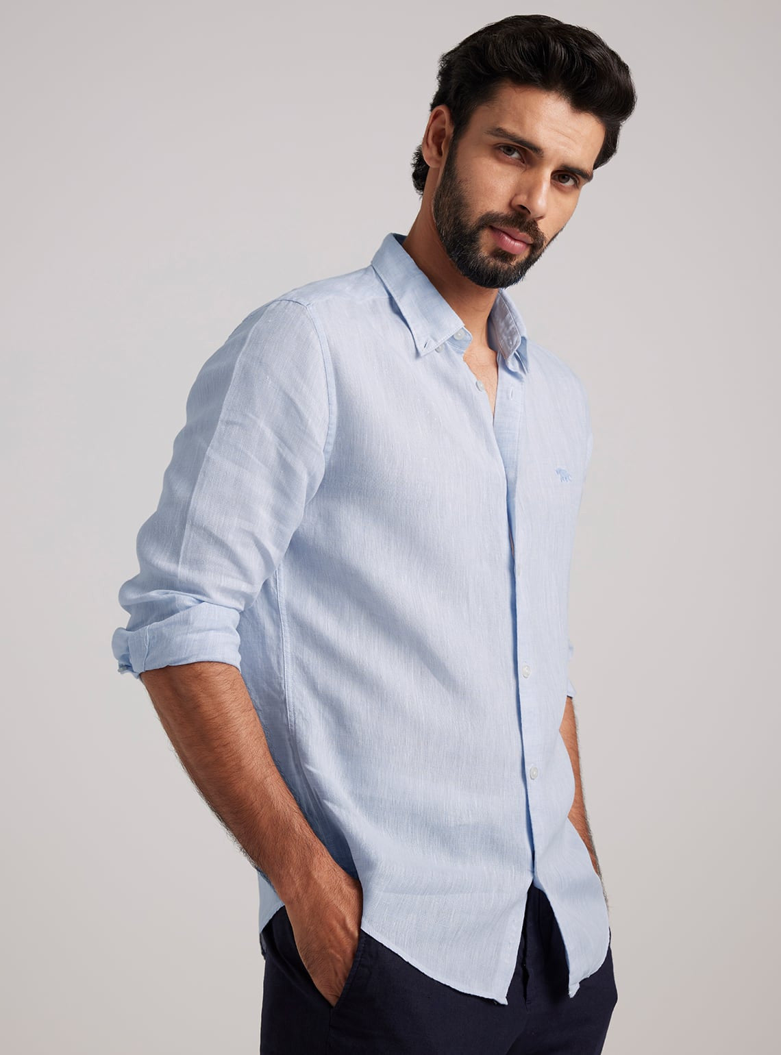 Day Sky Linen Shirt