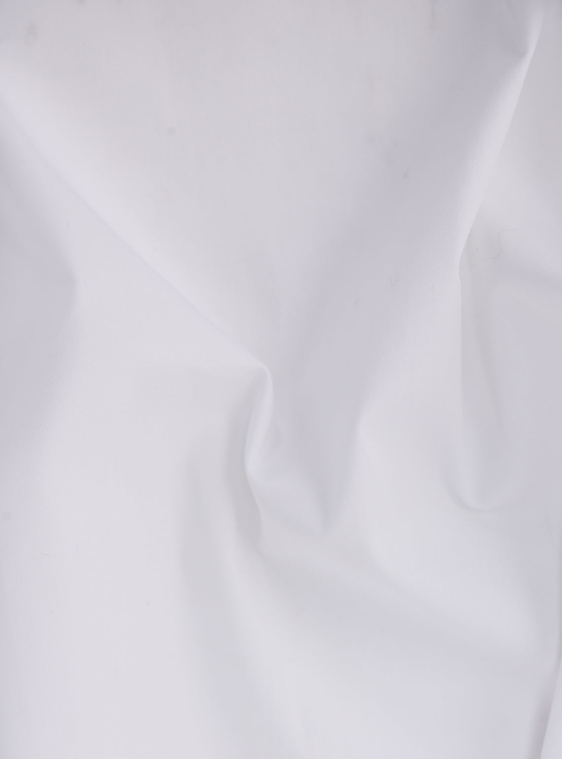 Estate White Cotton Twill Shirt