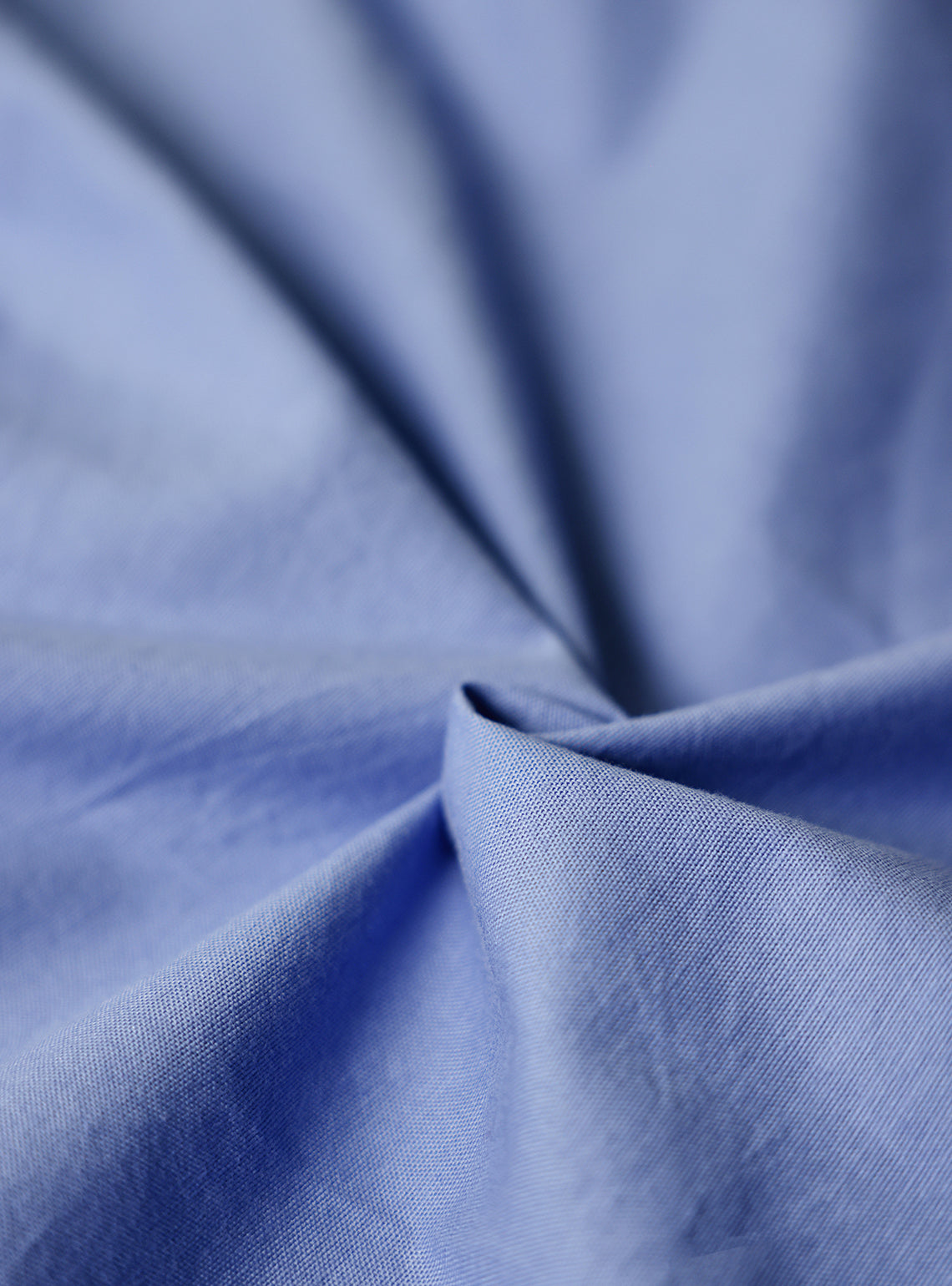 Classic Blue Cotton Stretch Oxford Shirt