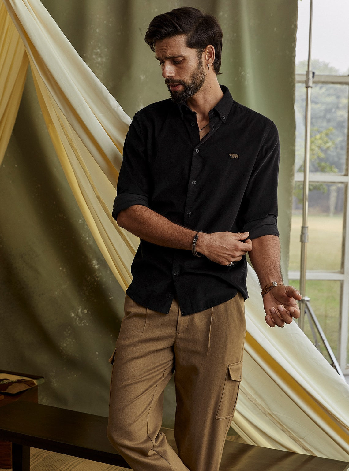 Pakke Obsidian Corduroy Shirt