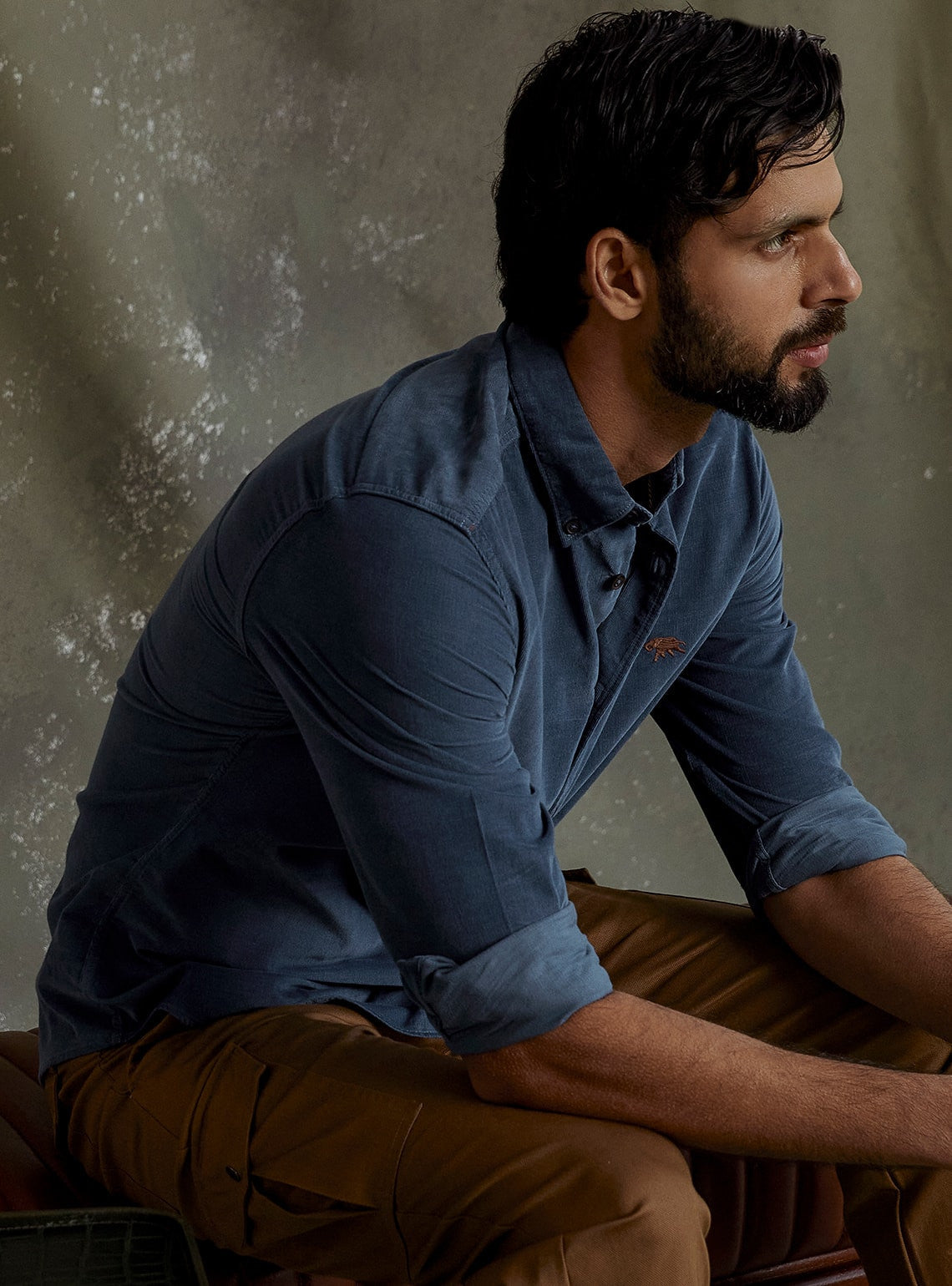 Chilika Prussian Corduroy Shirt