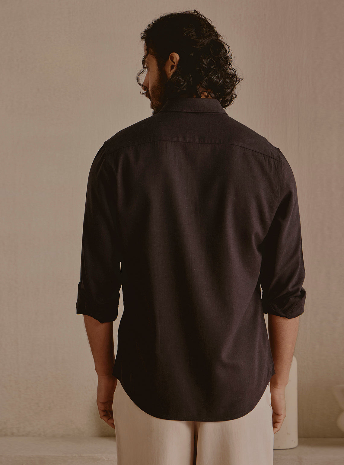 Drift Brown Linen Shirt